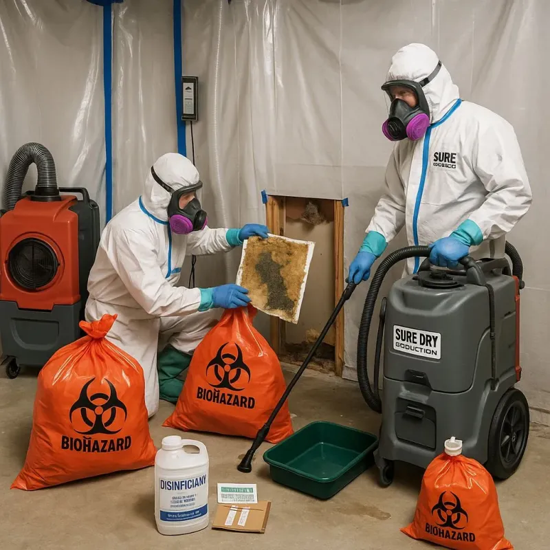 Contaminated Water Handling Protocols process in Old Jamestown, MO