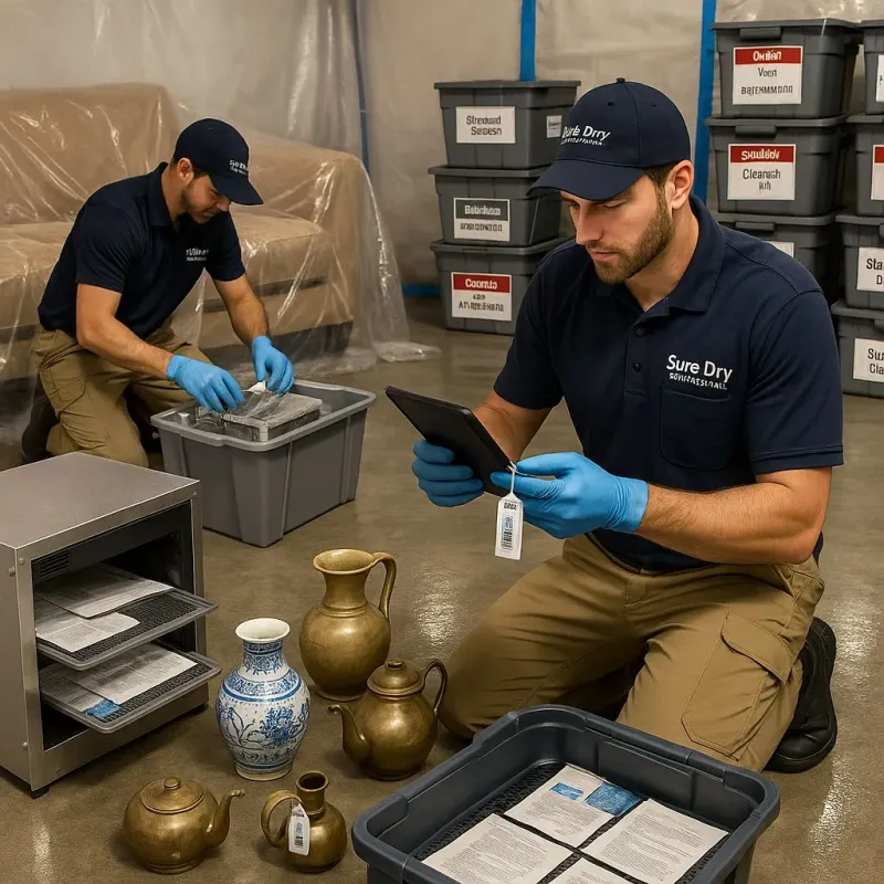 Content Protection and Restoration process in Old Jamestown, MO